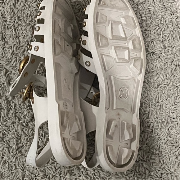 Gucci rubber sandals with crystals.Box included - Picture 3 of 6